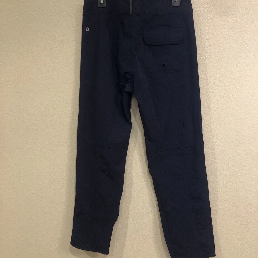 Laird Pants Mens 32 Drawstring Hiking Stretch Performance Commuter Pants Navy